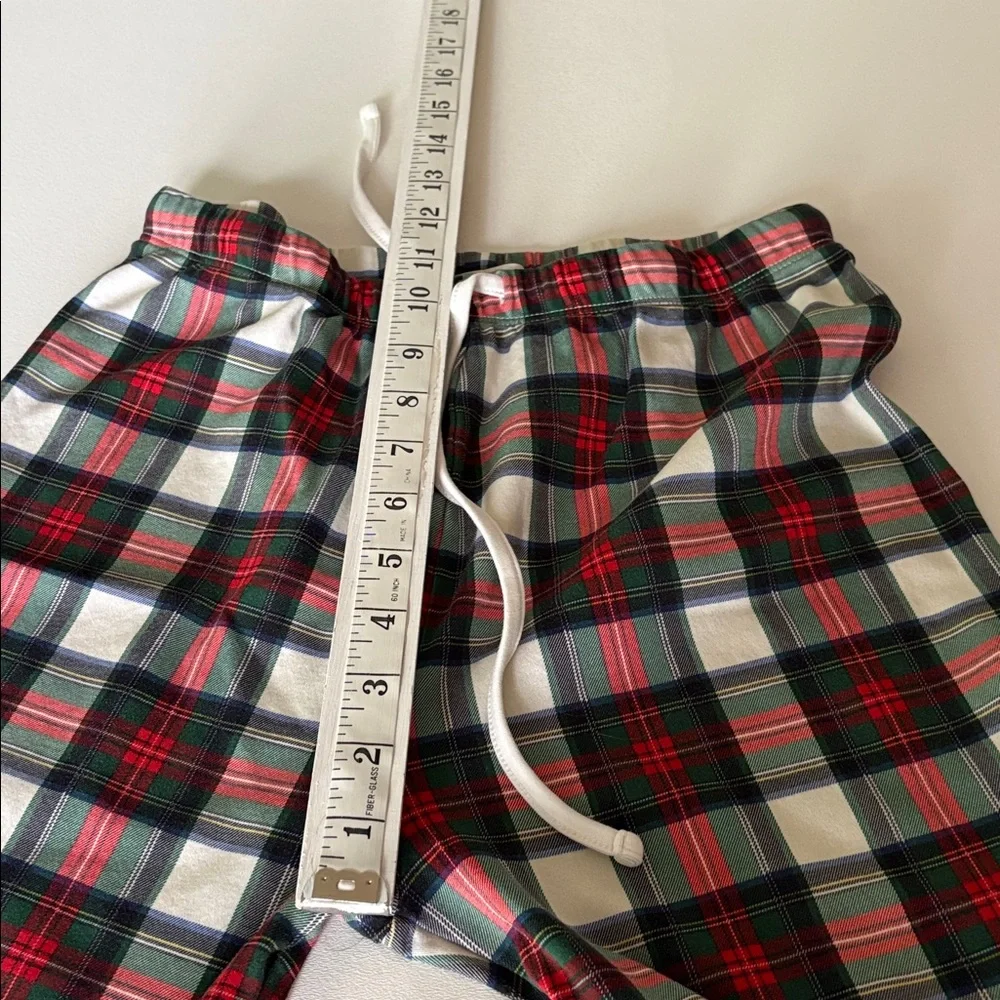The Beaufort Bonnet Company Pajama Set Aiken Plaid Pima Cotton Holiday Size XS - Picture 13 of 14